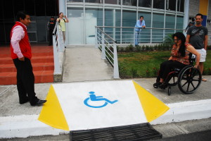 Zully demonstrating an accessibility barrier